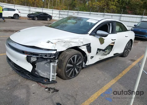 2025 Lucid Air Grand Touring z USA, uszkodzony, nr VIN 50EA1GBA4SA002892